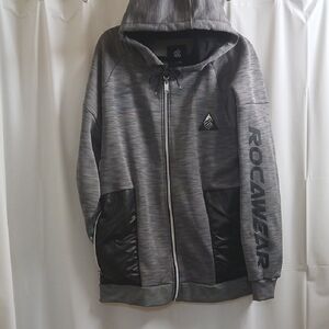Rocawear Gray Zip-Up Hoodie